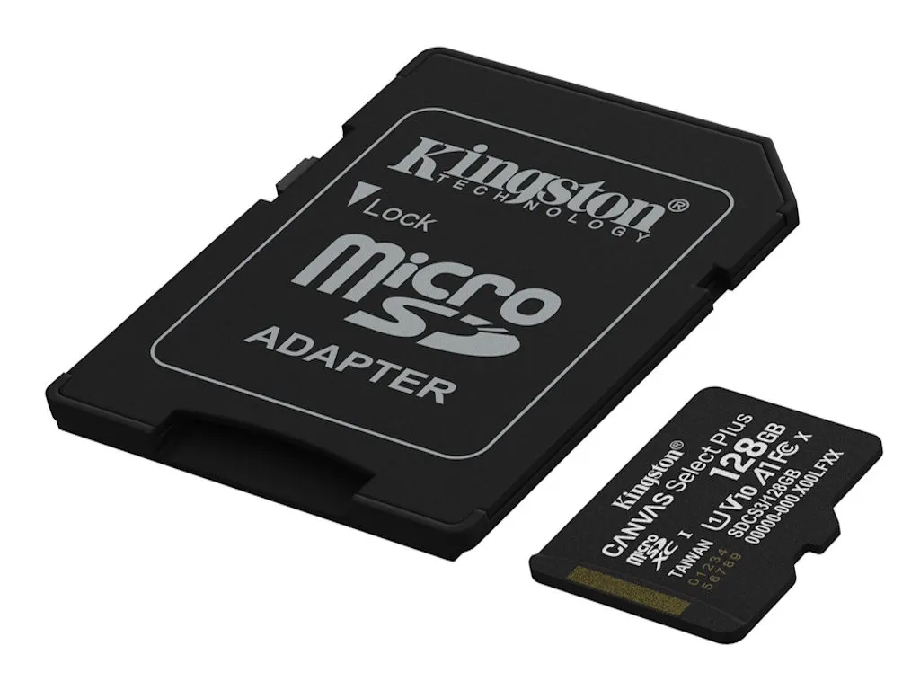 Memorije kartice KINGSTON SDCS3/128GB/microSDXC/128GB/Class10 U1/150MB/s + adapter Slika 4